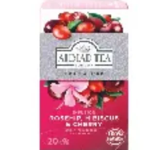 مشروب اعشاب بنكهة الورد و الكريز احمد تي 20 فتلة