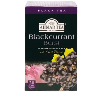 شاي احمد بنكهة التوت والعنب الاسود 20 فتلة