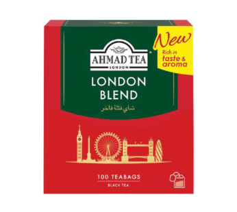 شاي احمد لندن بلند 100 فتلة