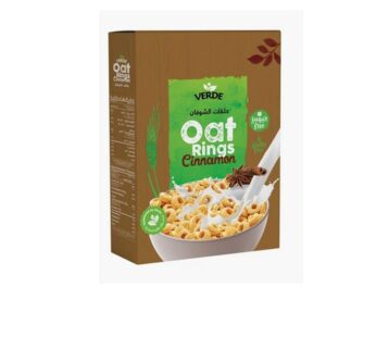 كورن فليكس حلقات شوفان بالقرفة بدون سكر فيردي 250 جم