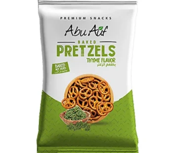 ابو عوف بريتزل بطعم الزعتر 50 جم