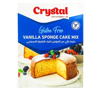 خليط خالي من الجلوتين لكيك الفانليا الاسفنجي كريستال 450 جم